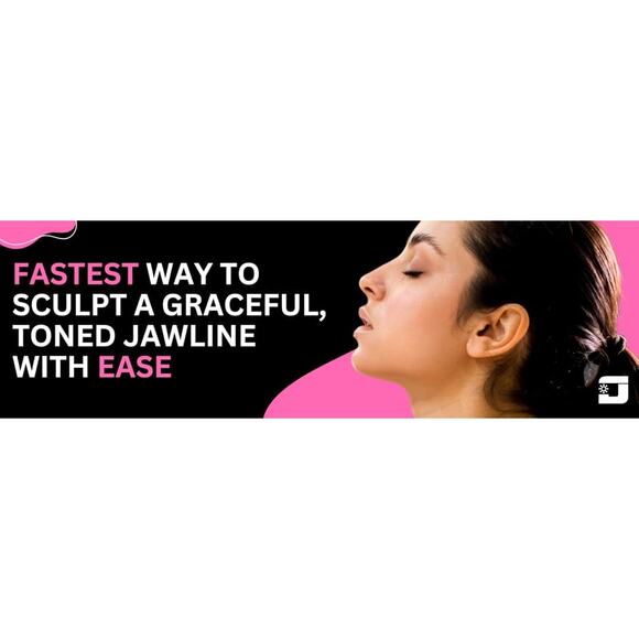 Jawzrsize Women Jaw Exerciser Set, Face Toner, Double Chin Reducer, Neck Fitness - Picture 13 of 14